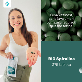 3x BIO Spirulina 400 mg, ukupno 1125 tableta