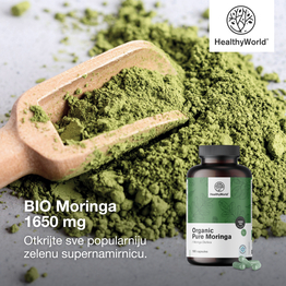 3x BIO Moringa 1650 mg, ukupno 540 kapsula