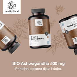 3x BIO Ashwagandha 500 mg, ukupno 720 kapsula