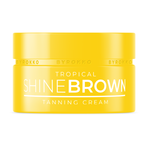 Sjajna smeđa krema za tamnjenje - Tropic.
