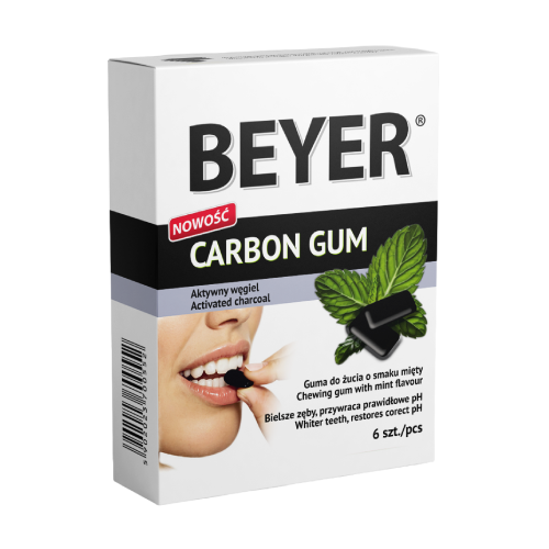 Žvakaće gume s aktivnim ugljenom