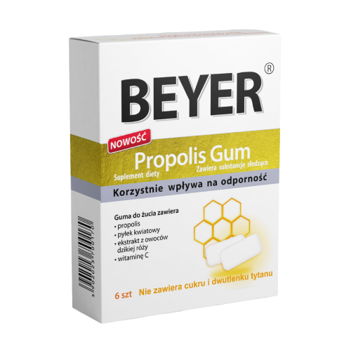 Propolis – žvakaće gume s propolisom, 6 žvakaćih guma