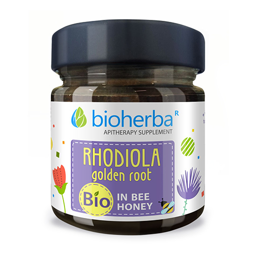 BIO kompleks s medom – Rhodiola.