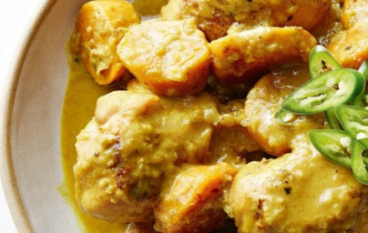 LCHF piletina s curry-em i pireom od cvjetače