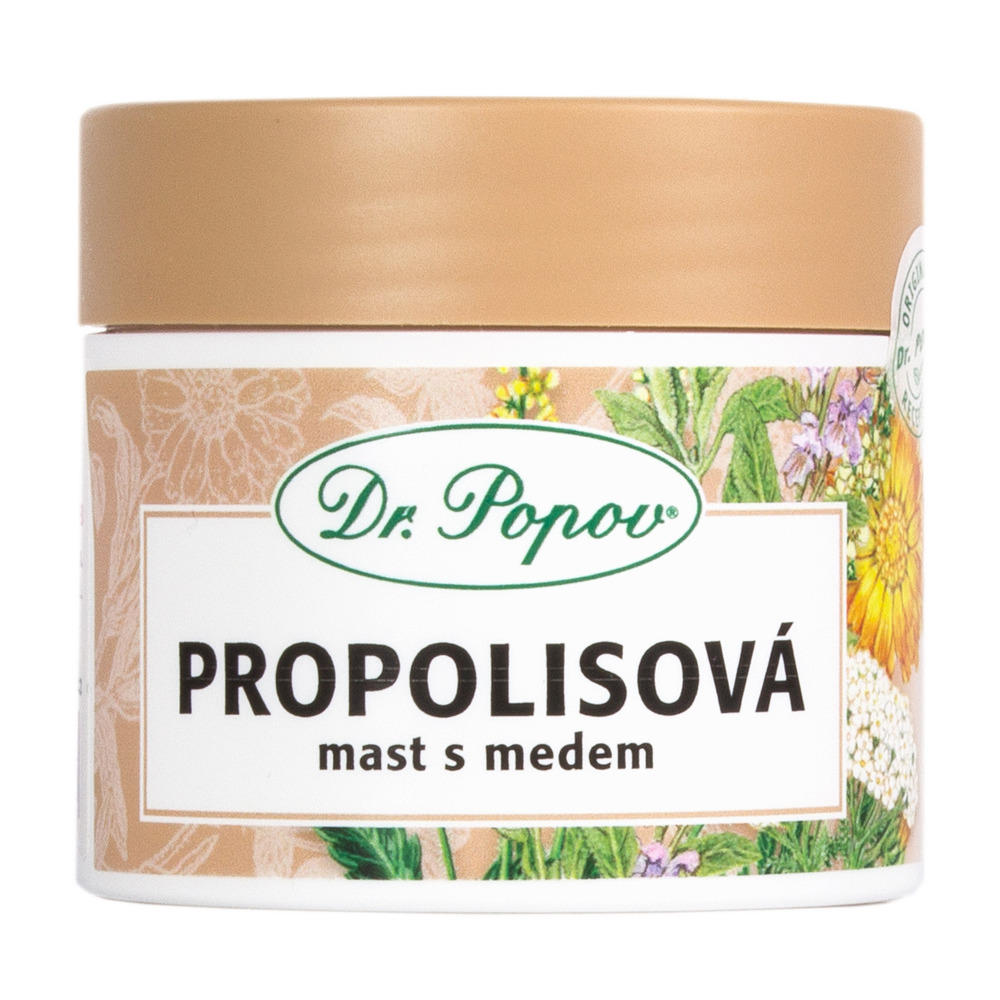 Propolis mast s medom.