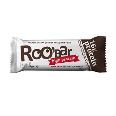 BIO Roobar proteinska pločica – čokolada & vanilija