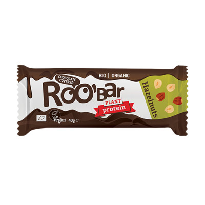 BIO Roobar proteinska pločica – lješnjak & čokolada