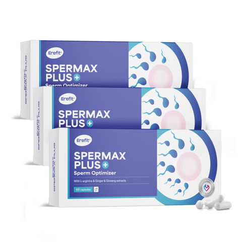 3x SpermaX Plus – potpora spermi, ukupno 180 kapsula