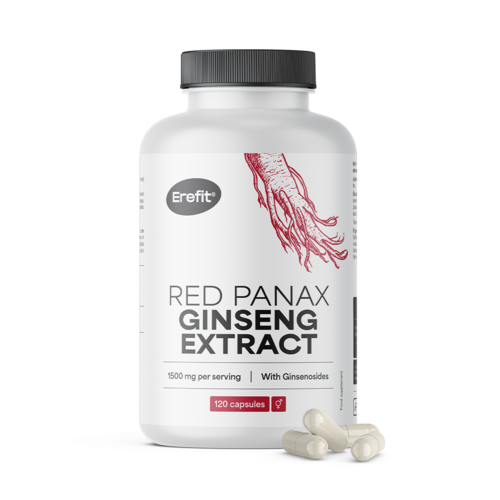 Ekstrakt crvenog ginsenga 1500 mg, 120 kapsula
