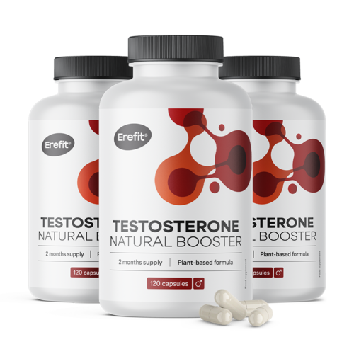 3x Testosterone – Natural Booster, ukupno 360 kapsula