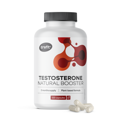 Testosterone – Natural Booster, 120 kapsula