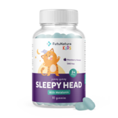 SLEEPY HEAD – Gumeni bomboni za djecu za spavanje, 30 gumenih bombona