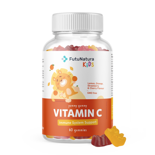 VITAMIN C – Gumeni bomboni za djecu s vitaminom C, 60 gumenih bombona