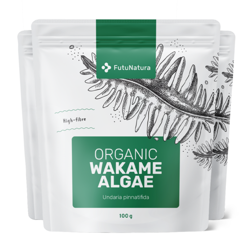 3x BIO Wakame alge, ukupno 300 g