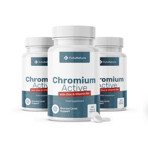 3x Krom Active, ukupno 1095 mikro tableta