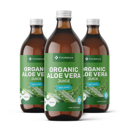 3x BIO Aloe vera sok, ukupno 1500 ml