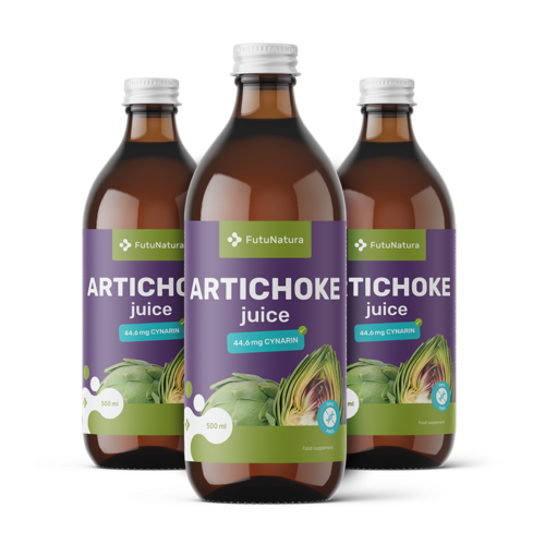 3x Sok od artičoke, ukupno 1500 ml