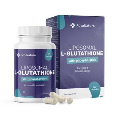 Liposomalni L-glutation u kapsulama