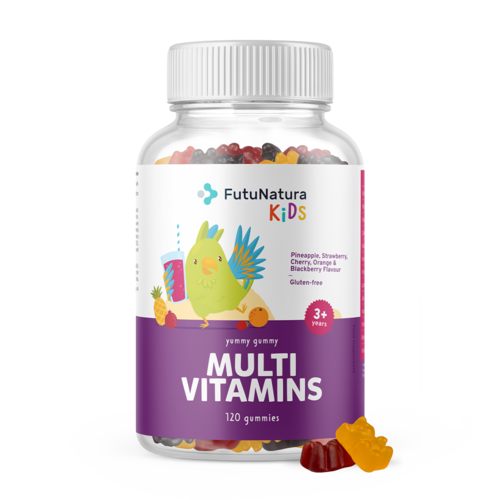 MULTI VITAMINS – Gumeni bomboni za djecu s multivitaminima, 120 gumenih bombona