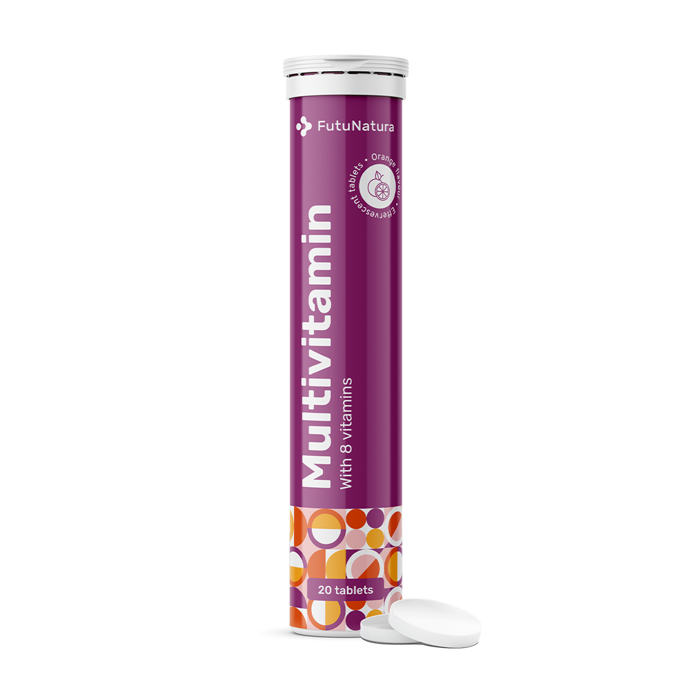 Šumeće tablete s multivitaminimaTablete s multivitaminima koje se otapaju u vodi