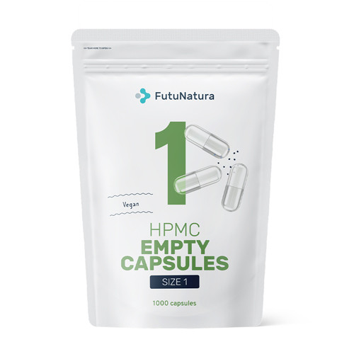 HPMC veganske kapsule, veličina 1