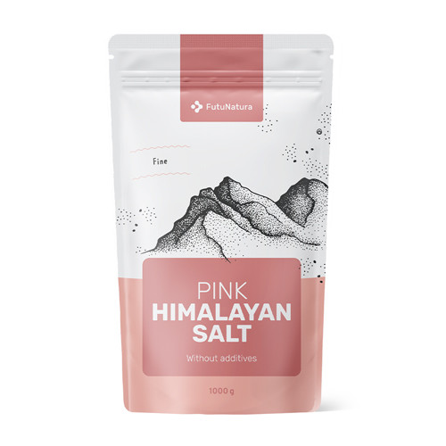 Fino mljevena ružičasta himalajska sol