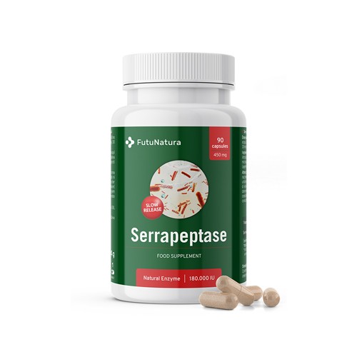 Serrapeptase enzim 180.000 IU