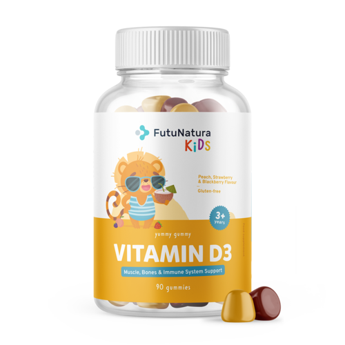 Vitamin D3 - Gumeni bomboni za djecu, 90 gumenih bombona
