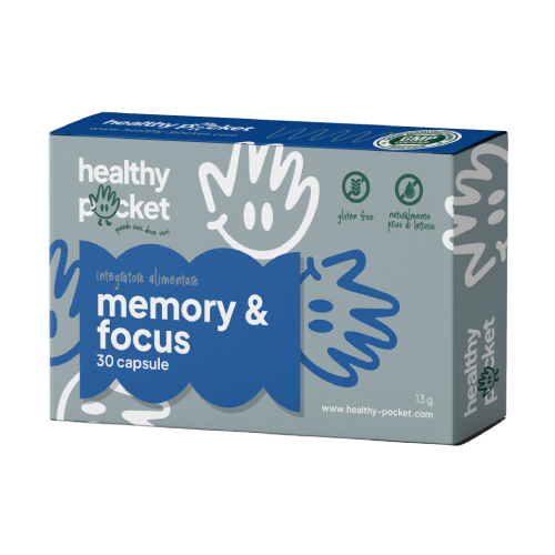 Memory & Focus – kompleks s brahmijem i zlatnim korijenom, 30 kapsula
