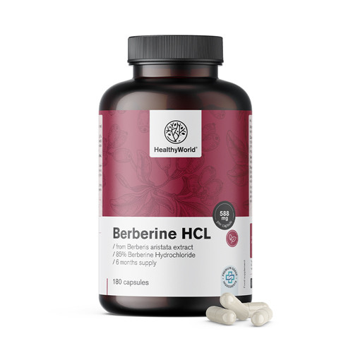 Berberin HCL 500 mg iz ekstrakta Berberis aristata