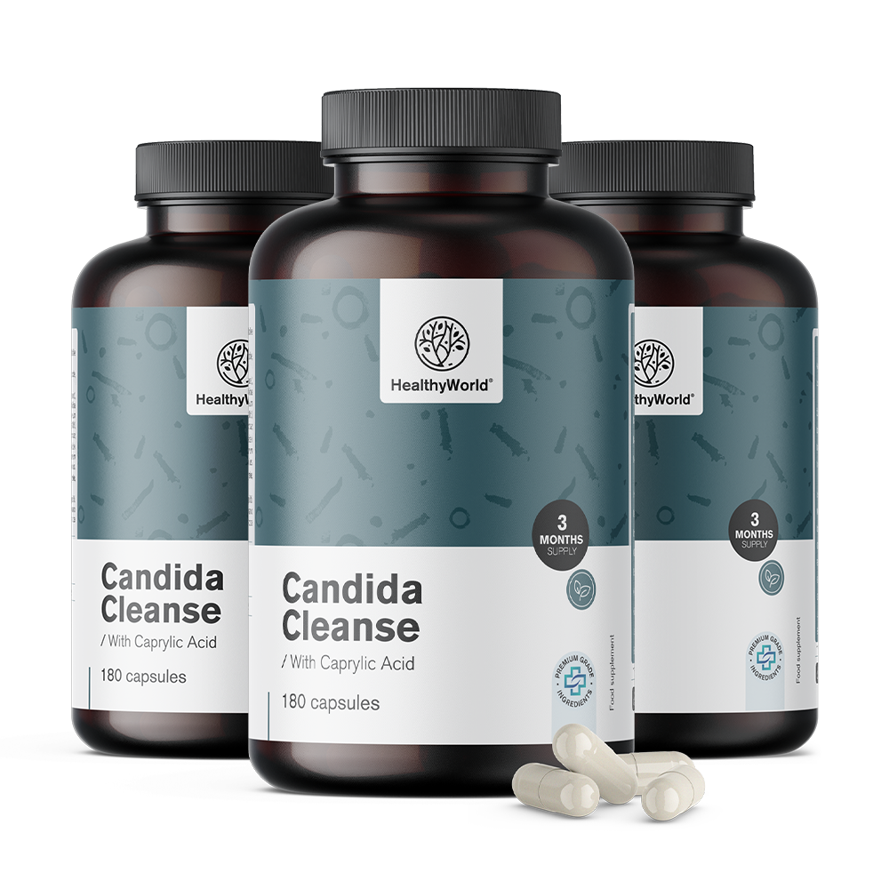 Candida Cleanse s mikrobiološkim kulturama.