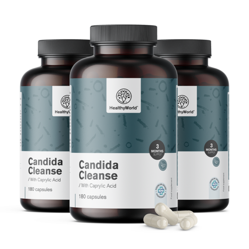 3x Candida Cleanse, ukupno 540 kapsula