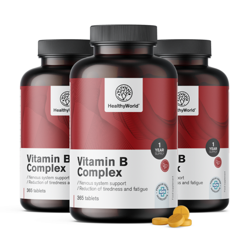 3x Vitamin B-kompleks, ukupno 1095 tableta