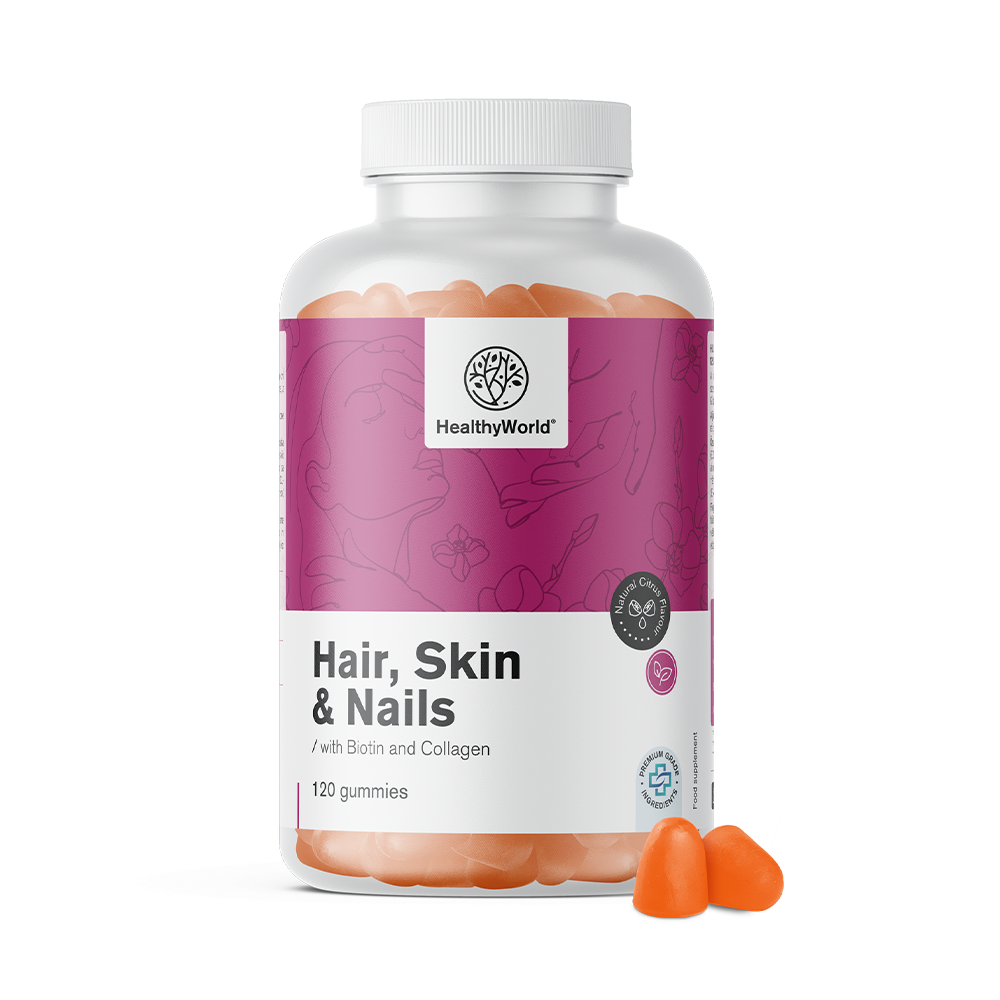 Hair, Skin & Nails – Gumeni bomboni s okusom citrusa.