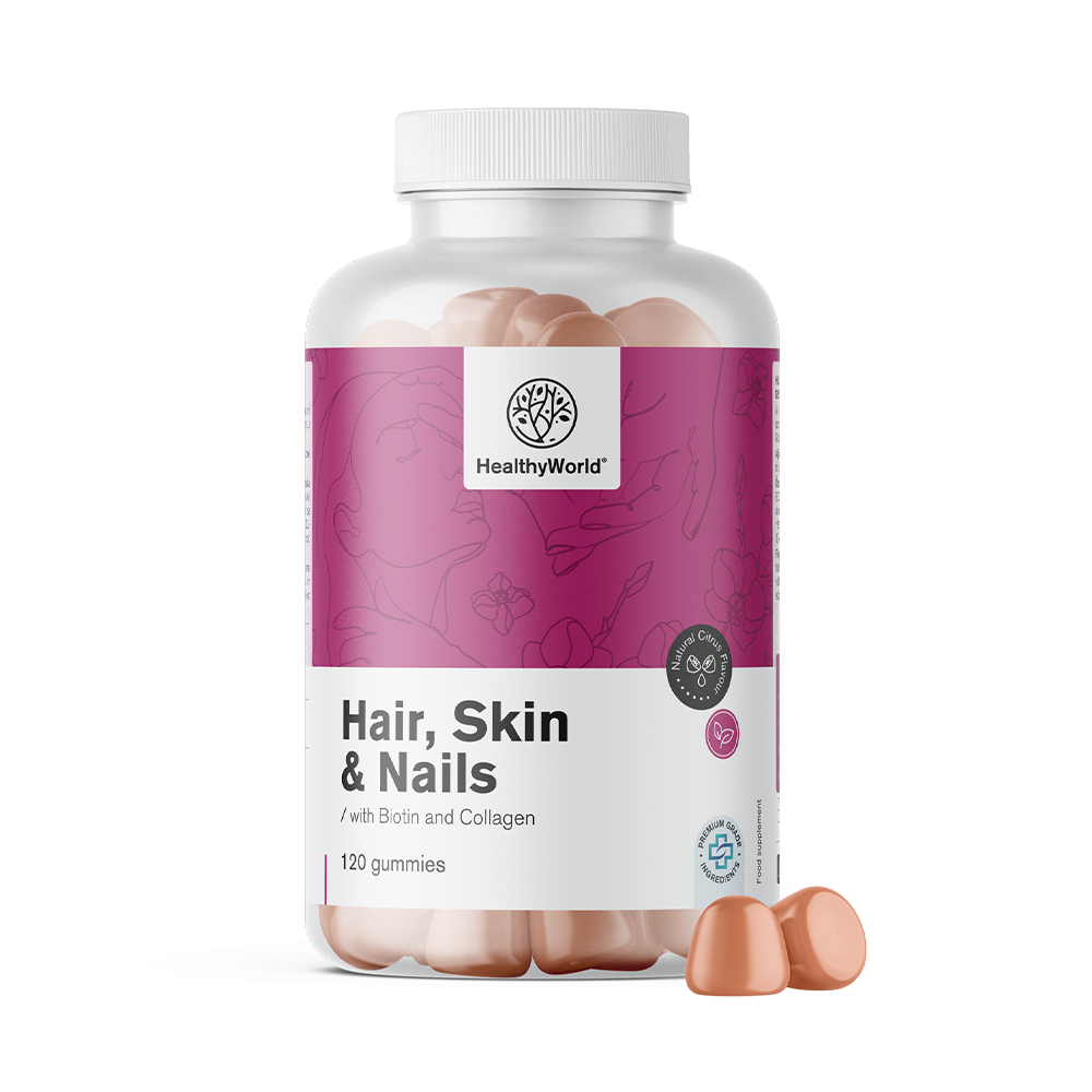Hair, Skin & Nails – Gumeni bomboni s okusom citrusa.