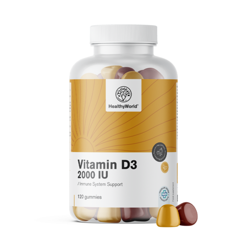 Vitamin D3 2000, tj. u obliku gumenih bombona.