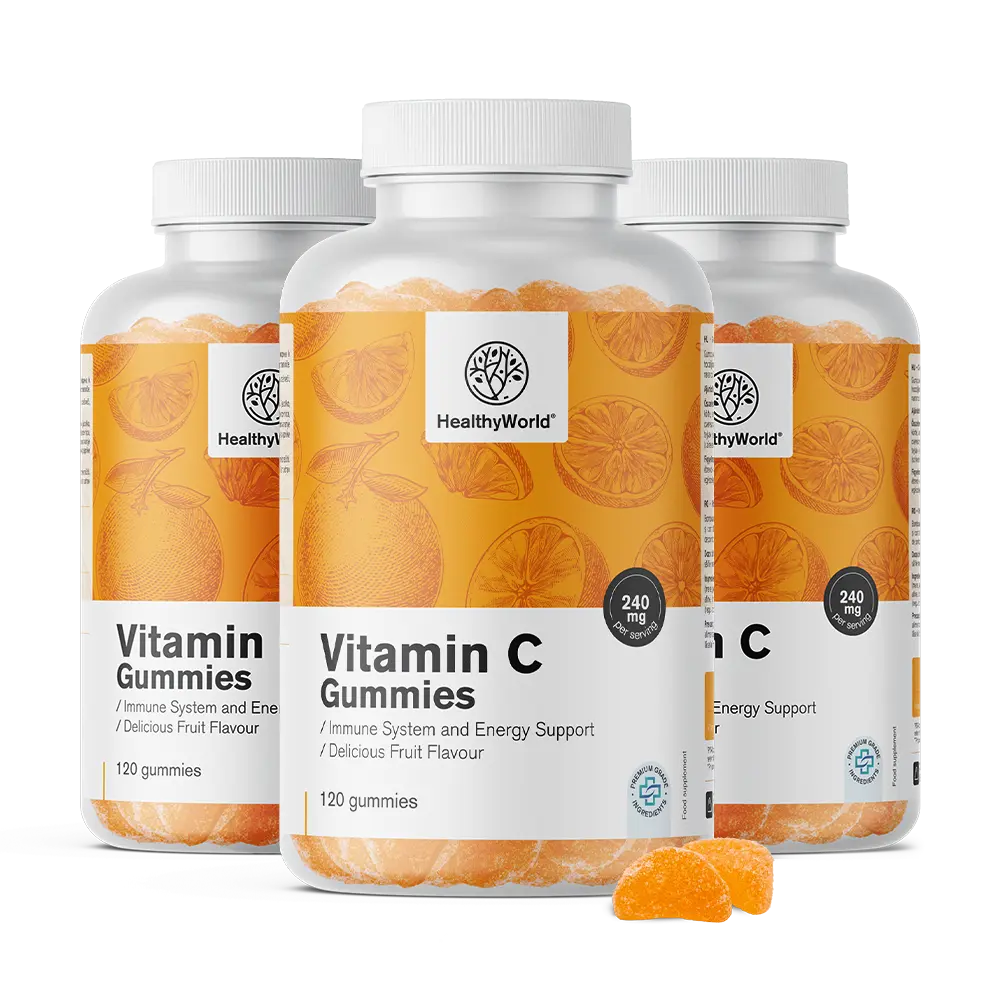 Vitamin C v gumi bonbonih