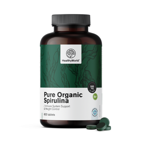 BIO Spirulina 500 mg, 600 tableta