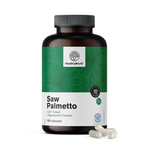 Saw Palmetto – Sabal palma 320 mg, 180 kapsula