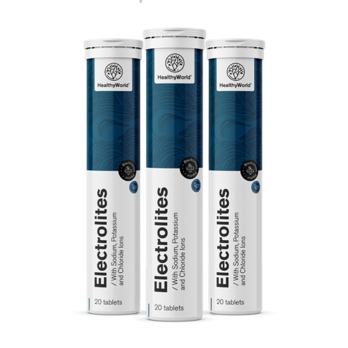 3x Elektroliti – šumeće tablete, ukupno 60 šumećih tableta