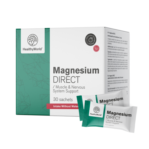 Magnezij DIRECT 400 mg s okusom naranče
