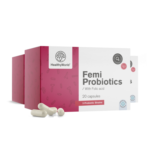 3x Femi Probiotics – za žene, ukupno 60 kapsula