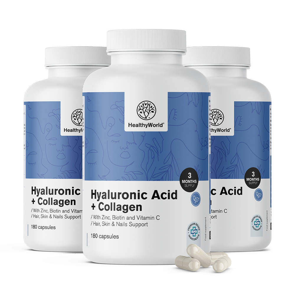 3x Hijaluronska kiselina + kolagen kompleks Hialuronska kislina + kolagen kompleks