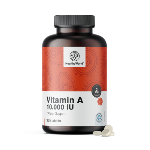 Vitamin A 10.000 IU, 365 tableta