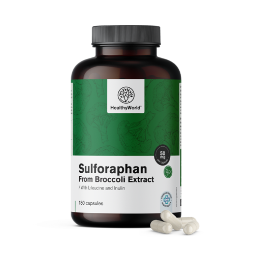 Sulforafan - iz ekstrakta brokule, 50 mg.