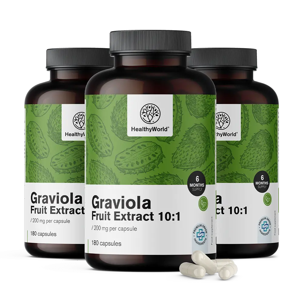 Graviola 200 mg – izvleček 10:1