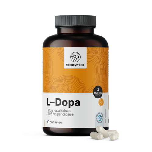 L-dopa 105 mg - iz ekstrakta boba
