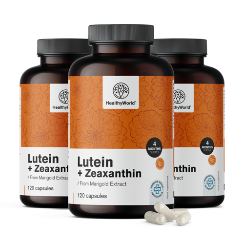 3x Lutein + zeaksantin, ukupno 360 kapsula