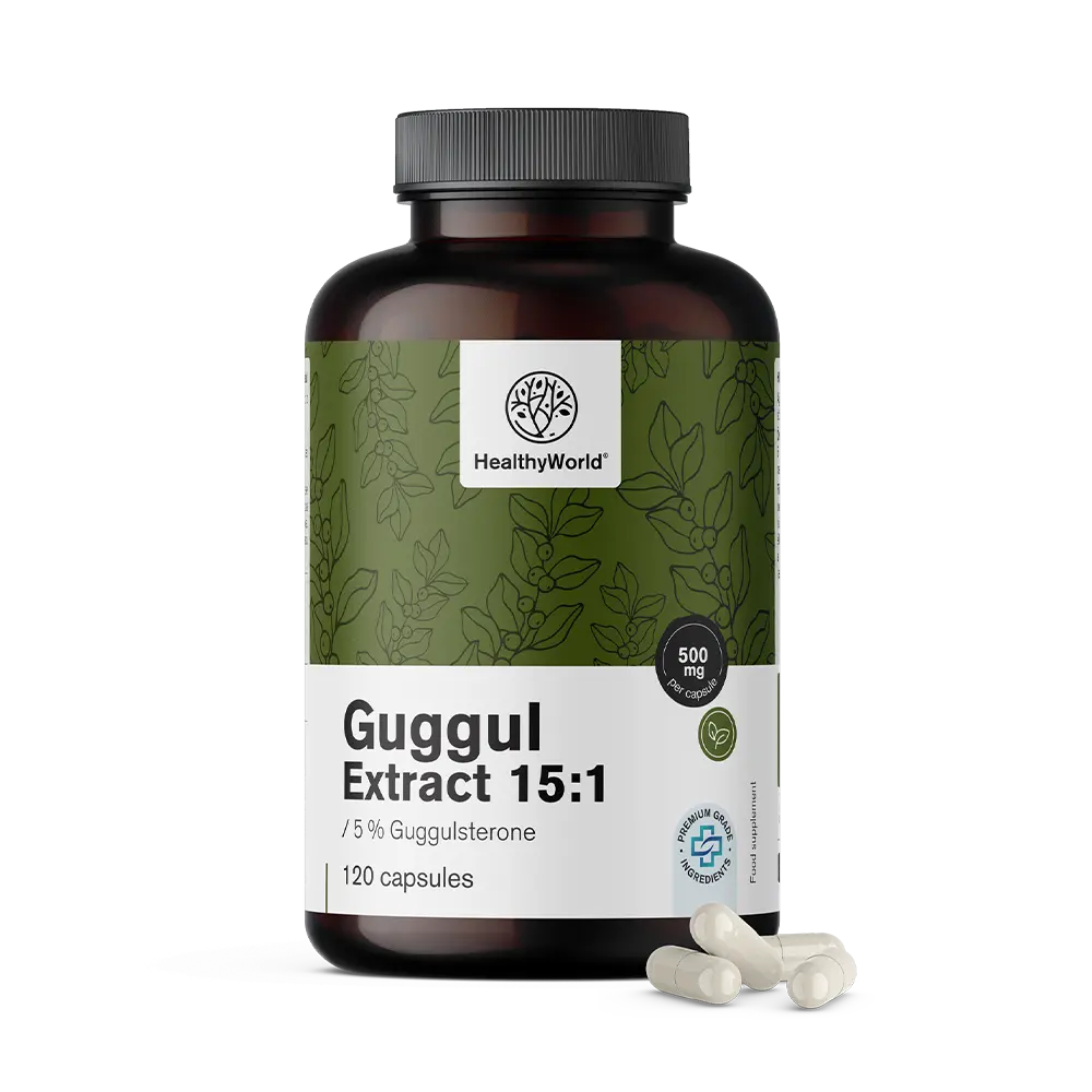 Guggul 500 mg - ekstrakt 15:1