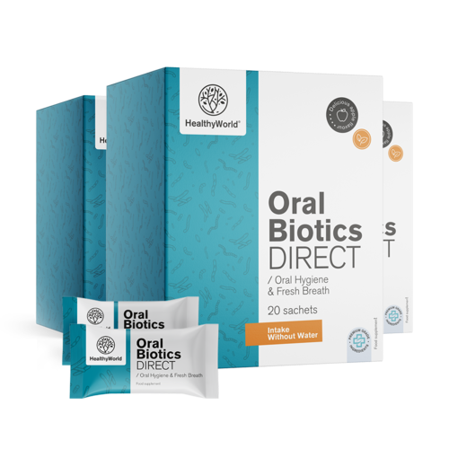 3x Oral Biotics DIRECT, ukupno 60 vrećica
